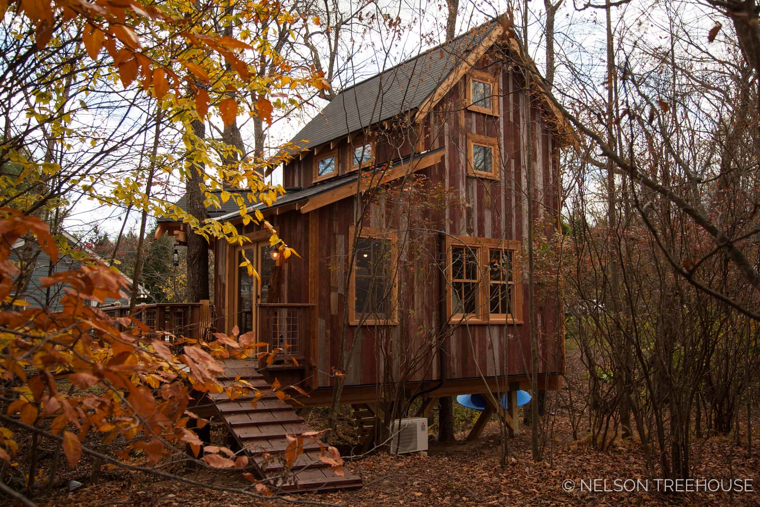  Nelson Treehouse - Adventure TEmple Back 