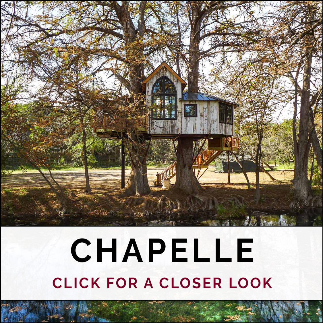  Chapelle at Treehouse Utopia 