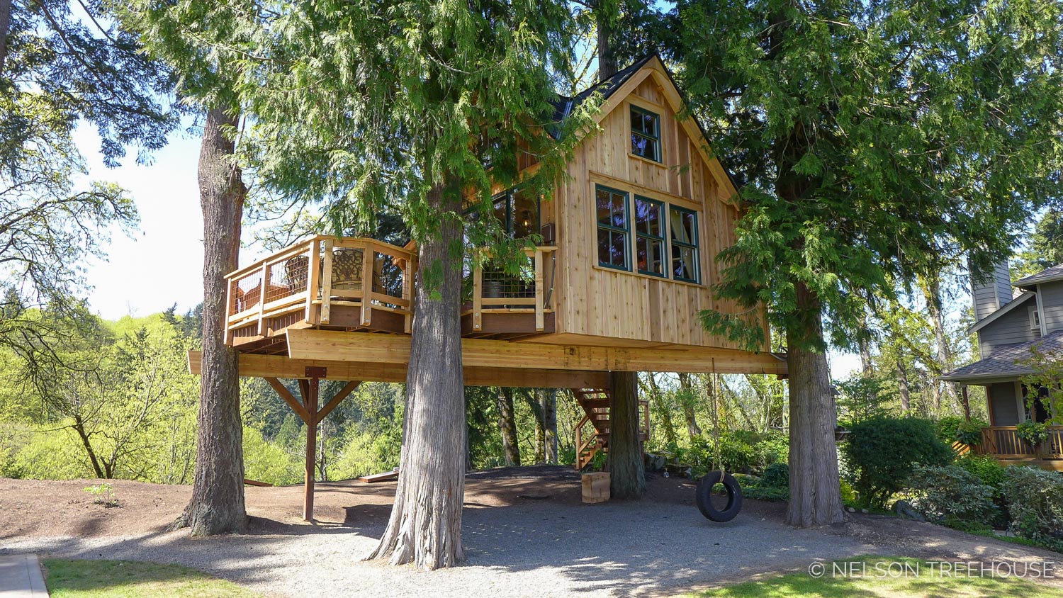  Hot Tub Treehouse - Nelson Treehouse 