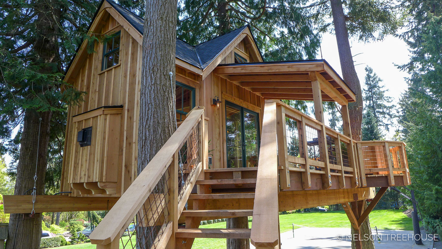  Hot Tub Treehouse - Nelson Treehouse 