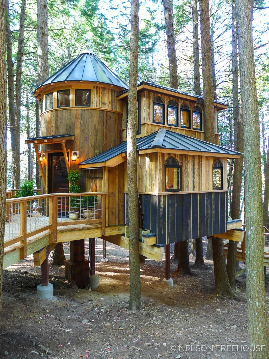  Magical Maine Treehouse 