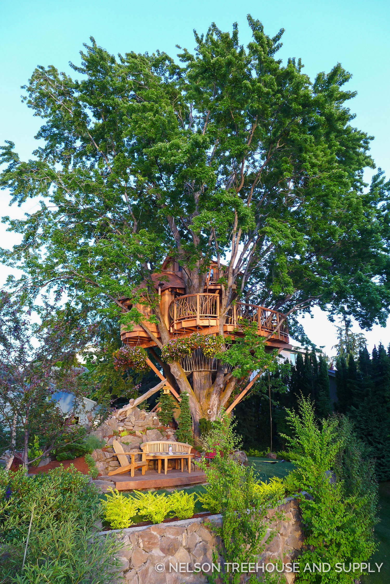 Treehousefriday Mindbending Silver Maple Treehouse Nelson Treehouse