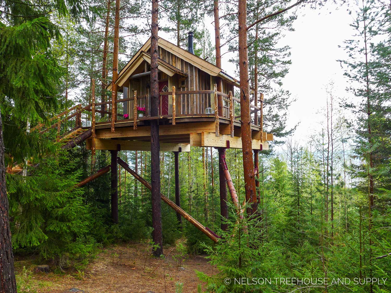 Treehouse Masters Season A Treehouse Fit for a Viking Nelson Treehouse