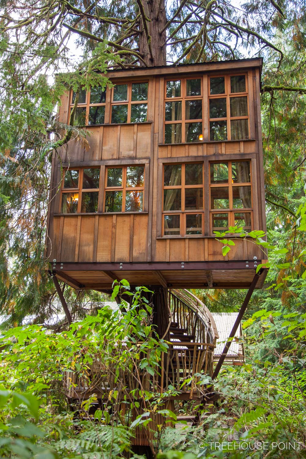 Trillium at TreeHouse Point Nelson Treehouse