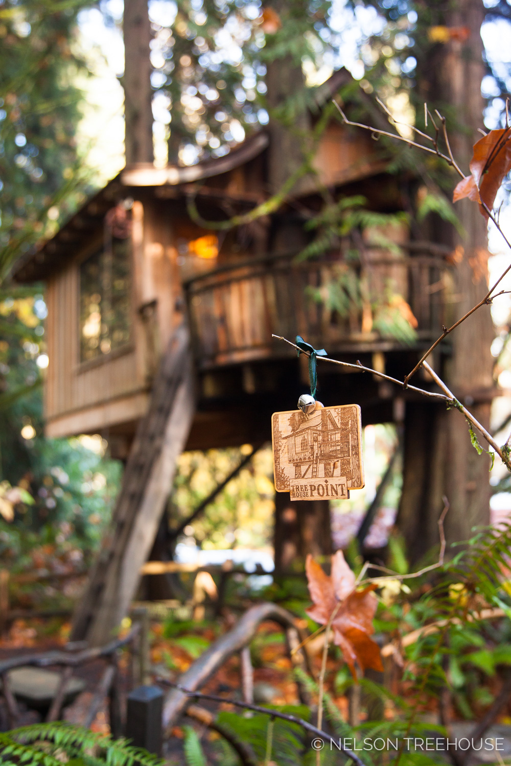  Upper Pond Treehouse Point Ornament 