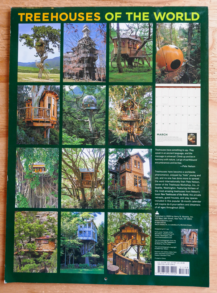 10 Calendars Through the Years Nelson Treehouse