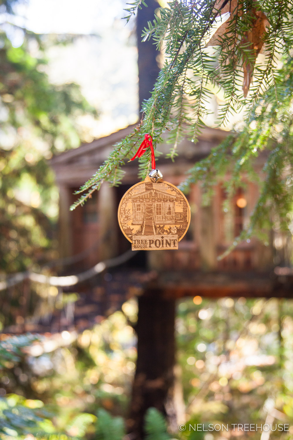  Temple of the Blue Moon Treehouse Point Ornament 
