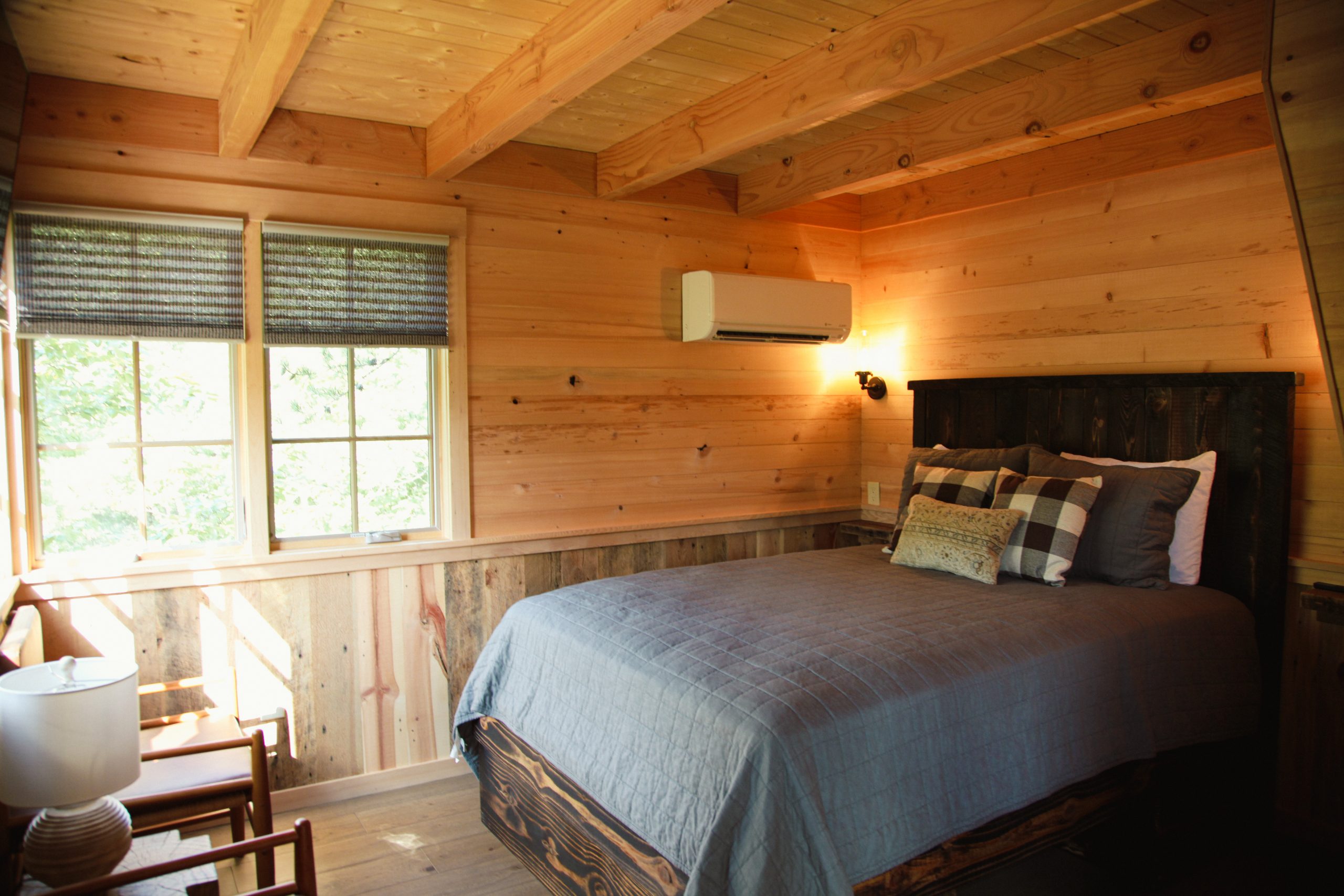 bedroom in treehouse