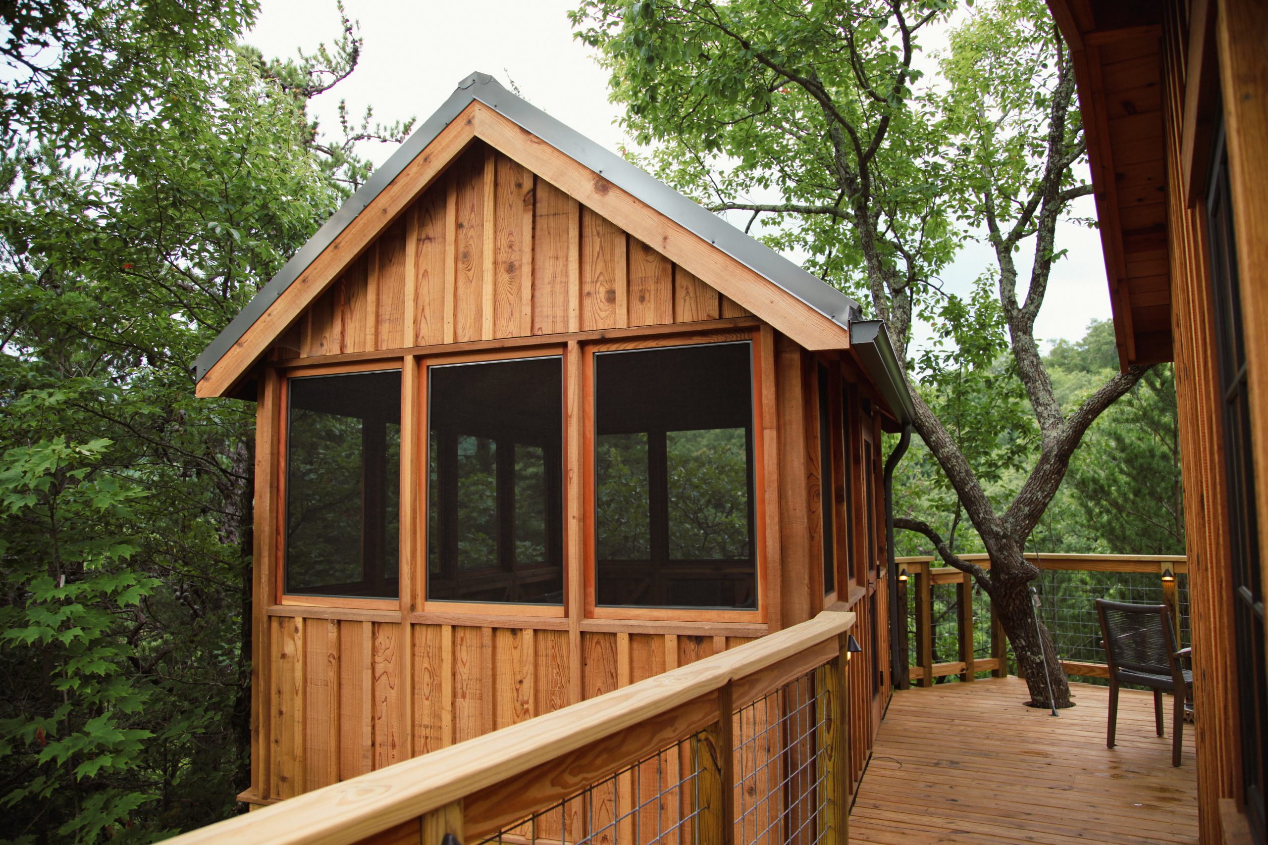 treehouse screen porch