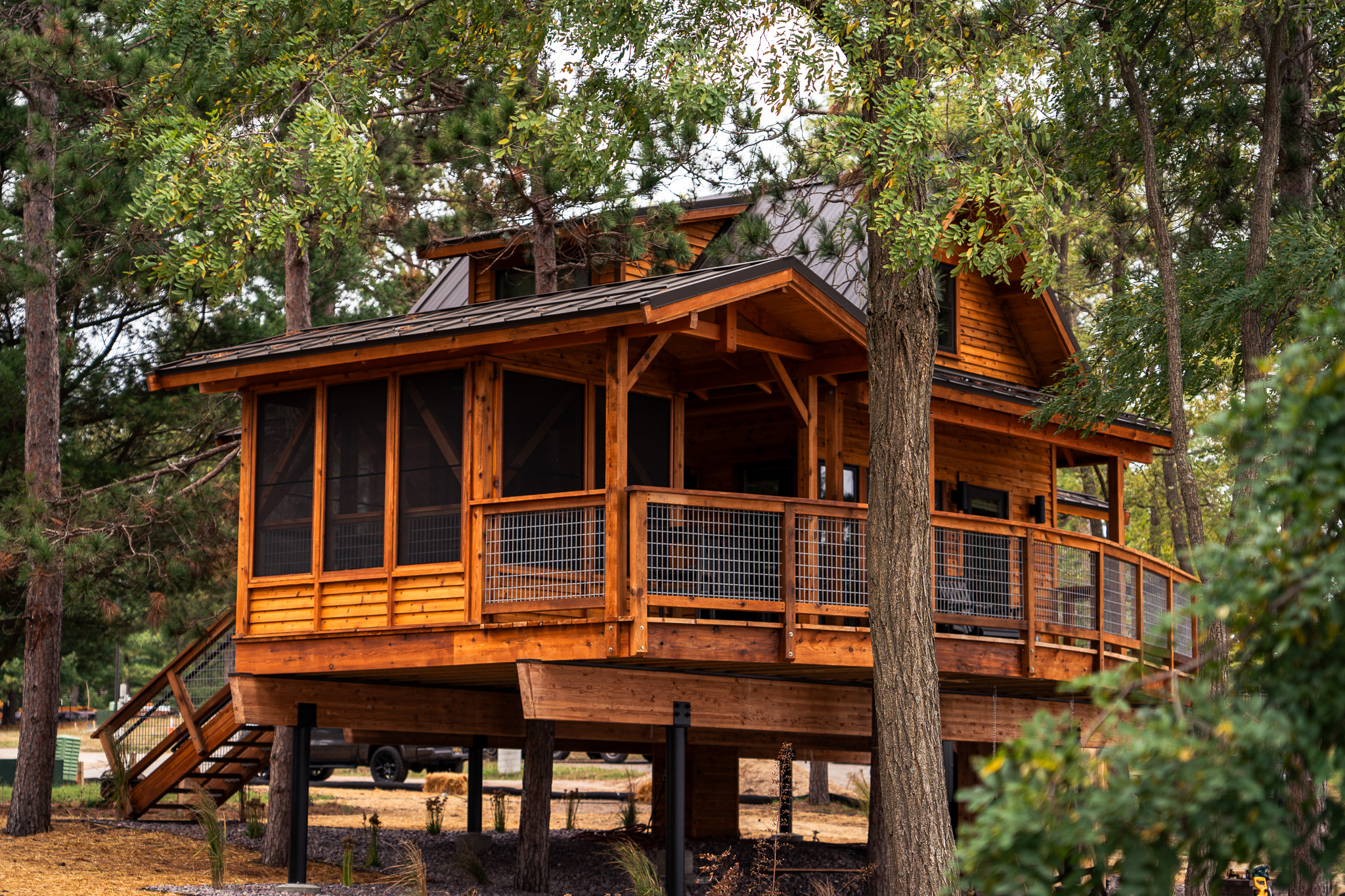 treehouse rentals at kalahari resorts